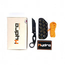 Hydra Knives Buzzard Black Karambit / Multitool Fixed Blade Neck Knife - GoingGear.com