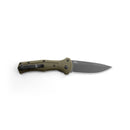 Benchmade 9070BK-1 Claymore Push-Button Folding Knife 3.6in CPM-D2 Steel Blade Grivory Handles