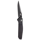 Benchmade Osborne Design 943BK Plain Edge Folding Knife (3.40 Inch Blade) S30V Steel