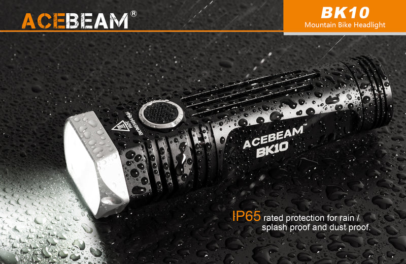 Acebeam BK10 2,000 Lumen Wide Angle Micro-USB Rechargeable Bicycle Light 1 x 21700 Battery
