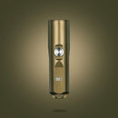 RovyVon Aurora A23 Pro Military Tan Micro-USB Rechargeable Flashlight in Aerospace 7075 Aluminum