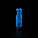 RovyVon Aurora A7 USB-C GITD Sky Blue Keychain Flashlight (3rd Generation)  Luminus SST-20 6500K LED