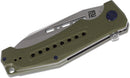 Artisan Cutlery 1705P-GN Folding Knife G10 Handles 3.94" Blade D2 Steel