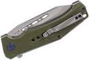Artisan Cutlery 1705P-GN Folding Knife G10 Handles 3.94" Blade D2 Steel