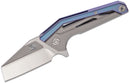 Artisan Cutlery 1819G-BUS Folding Knife Titanium Handles 2.91" Blade S35VN