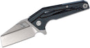 Artisan Cutlery 1819P-CFB Folding Knife Carbon Fiber Handles 2.91" Blade D2 Steel