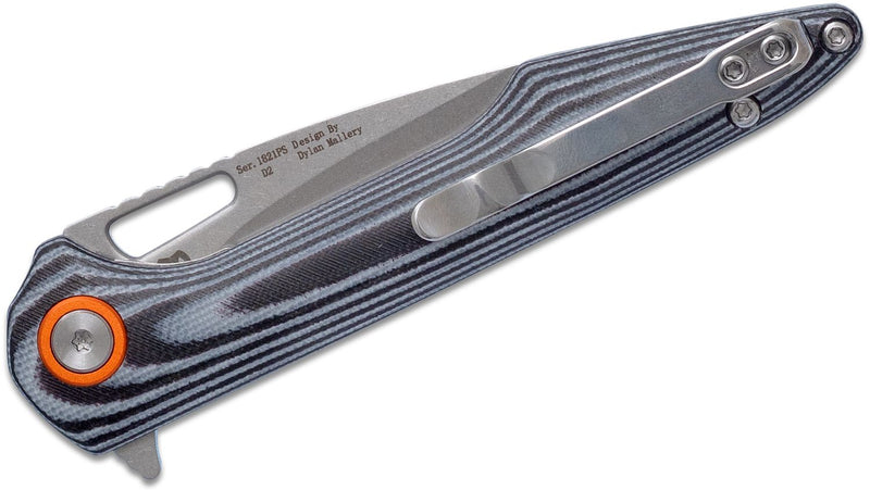 Artisan Cutlery 1821PS-BGC Folding Knife G10 Handles 3.0" Blade D2 Steel