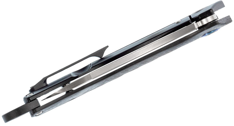 Artisan Cutlery 1828G-BKS Folding Knife Titanium and Carbon Fiber Handles 2.85" Blade S35VN