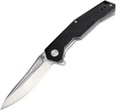 Artisan Cutlery Zumwalt 1808P-BKF Folding Knife 3.88in D2 Steel Blade Textured G10 Handles