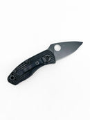 Spyderco AMBITIOUS™ LIGHTWEIGHT BLACK BLADE - SpyderEdge (C148SBBK)