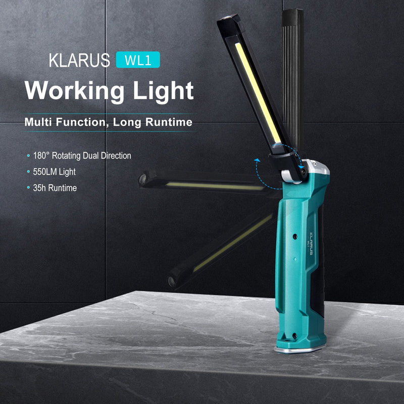 Klarus WL1 550 Lumens LED Work Light