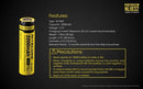 NItecore NL1832 (NL188) 3200MAH 18650 Rechargeable Battery