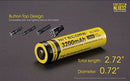 NItecore NL1832 (NL188) 3200MAH 18650 Rechargeable Battery