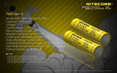 Nitecore IMR 3100 MAH 35A 18650 Rechargeable Batteries For Vaping Devices- 2 Pack
