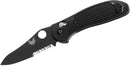Benchmade Griptilian 550SBKHG Folding Knife - Combo/Black