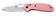 Benchmade Mini-Griptilian 555HGPNK Folding Knife - Pink