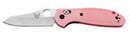 Benchmade Mini-Griptilian 555HGPNK Folding Knife - Pink