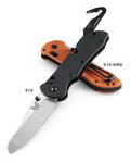 Benchmade Triage 915SBK Folding Knife - Combo/Black