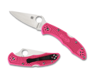 Spyderco Delica 4 Folding Knife Pink FRN Handles 2.9in S30V Steel Blade - C11FPPNS30V