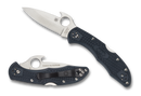 Spyderco Delica 4 Emerson Opener Plain-Edge Folding Knife - C11PGYW