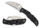 Spyderco Endela Wharncliffe Lightweight Folding Knife 3.4in VG-10 Steel Blade Black FRN Handles - C243FSWCBK