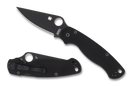 Spyderco Paramilitary 2 C81GPBK2 Folding Knife 3.42in Black S45VN Steel Blade