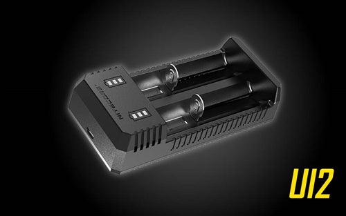 Nitecore U12 Dual-Slot USB Li-Ion Battery Charger