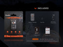 Fenix E03R V2.0 – 500 Lumen USB-C Rechargeable Keychain Flashlight