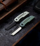 Bestech Knives Explorer Folding Knife 2.87in D2 Black Stonewash Steel Blade - BG37E