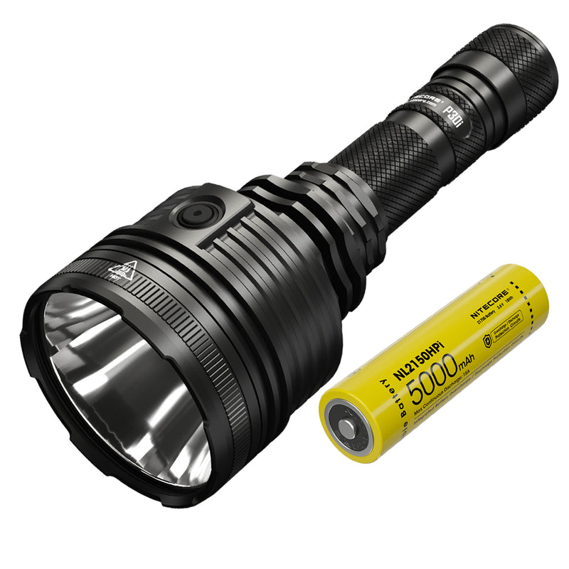 2000 lumen flashlight with rechargeable battery Nitecore P30i 2000 Lumen 1093 Yard Long Throw Flashlight