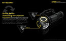 Nitecore UT32 1100 Lumen Cool & Warm White Headlamp 1x 18650 Battery