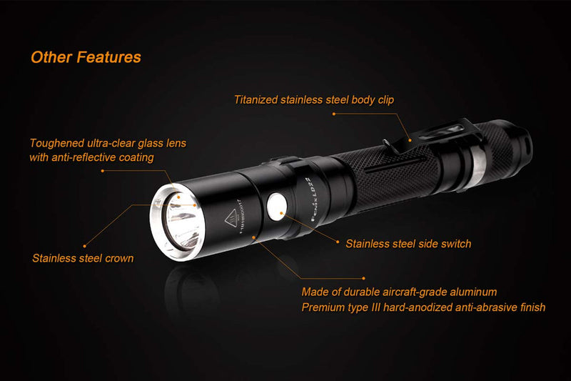 Fenix LD22 2015 Edition 2x AA 300 Lumens CREE XP-G2 LED Flashlight