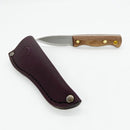 Condor Mini Bushlore Full Tang Fixed Blade Knife w/ Hood Handle and Hand Crafter Leather Sheath - GoingGear.com