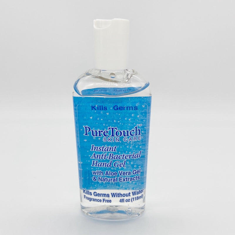 Pure Touch Anti-Bacterial Gel 4oz Bottle - Hand Sanitizer