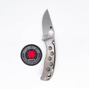 Spyderco PITS Sprint Run Titanium Folding Knife 2.97in M390 Steel Blade - C192TIPM390