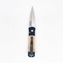 Pro-Tech Knives Godson 706 Folding Knife Maple Burl Handle (GoingGear.com)  Edit alt text