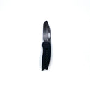 Bestech Knives Explorer Folding Knife 2.87in D2 Black Stonewash Steel Blade - BG37D