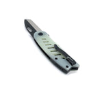 Bestech Knives Explorer Folding Knife 2.87in D2 Satin + Black Steel Blade - BG37C