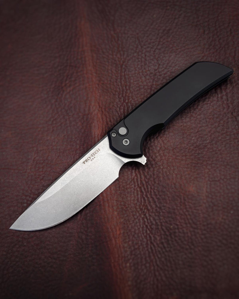 Pro-Tech Mordax Button Lock Folding Knife 3.5in Magnacut Steel - MX101