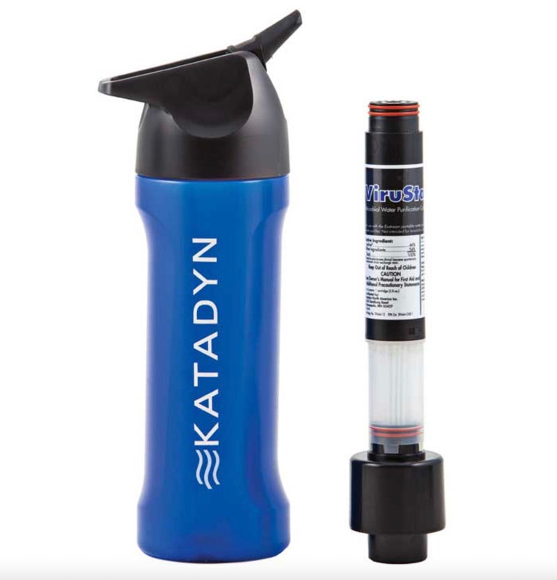 Katadyn MyBottle Purifier Water Bottle - Blue Splash