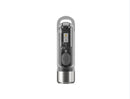 Nitecore Tiki Glow in the Dark 300 Lumen Rechargeable Keychain Flashlight - UV/High CRI Side Lights
