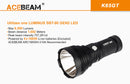 Acebeam K65GT 6500 Lumen High Powered Search Light LUMINUS SBT-90-GEN2 LED
