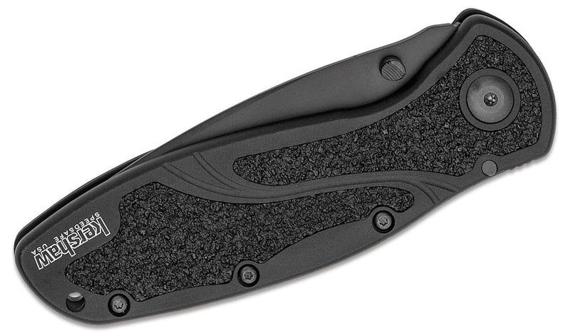 Kershaw 1670BLK Blur Assisted Opening Folding Knife 3.4in 14C28N Stainless Steel Blade