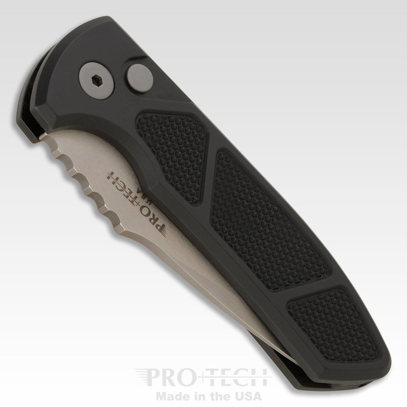 Pro-Tech LG405 SBR Short Bladed Rockeye Folding Knife 2.5in S35VN Steel Blade Milled Grip Handle