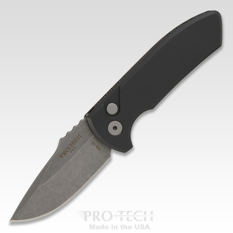 Pro-Tech LG411 Short Bladed Rockeye Folding Knife 2.5in Acid washed S35VN Steel Blade