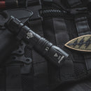 Weltool W35A Rail Mount Tactical Flashlight 86000 Candela 1 * 18350 USB Rechareable Battery - Black