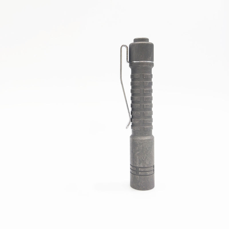 ReyLight Pineapple Mini Ti Stonewashed EDC Flashlight 1 * 10440 Battery (Included)