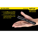 NiteCore Multi Task Series MT2A 345 Lumen 2 x AA CREE XP-G LED Flashlight