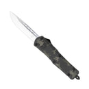 CobraTec Medium FS-3 Multicam Cerakote Black Pocket Knife 3in D2 Steel Blade