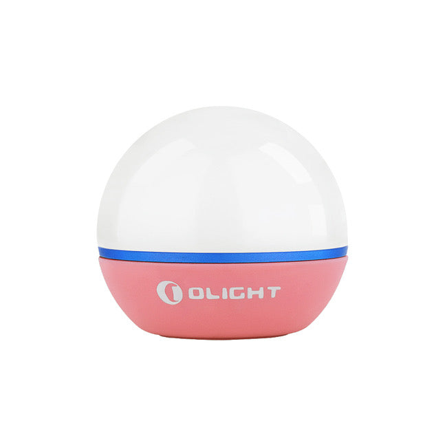 Olight Obulb Pink Portable Rechargeable White / Red LED Mini Lantern 55 Lumens